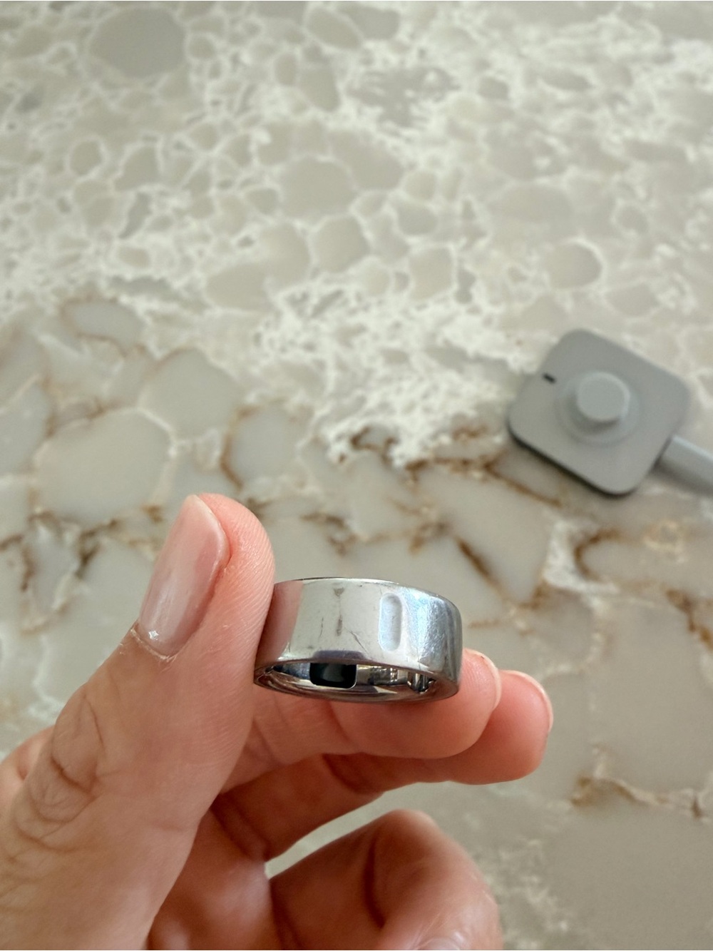 💍 Oura Gen 4 Silver Wearable Ring - sz 7 💍
